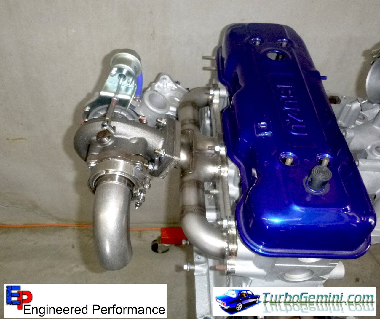 220hp turbo kit - chinese turbo - rear